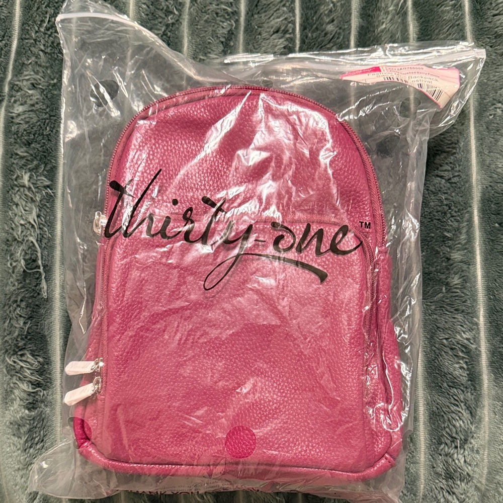 Thirty-One Fuchsia Backpack - Picture 3 of 5